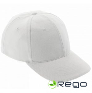 Hogert HT5K479 Beisbola cepure, balta, 100% kokvilna, regulējama
