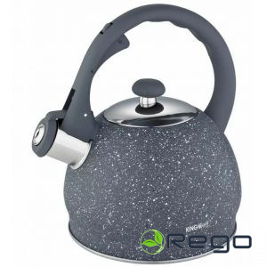 Kinghoff Tradicionālā tējkanna, 2l, pelēka marmora (KH 1405)