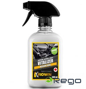 KROWN Ādas, vinila un plastikas tīrītājs 500ml (KR1180)
