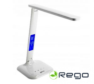 GTV Galda lampa LINEAR II, LED, 7W, 420lm, 3-CCT, 5 grādu aptumšošana, balta