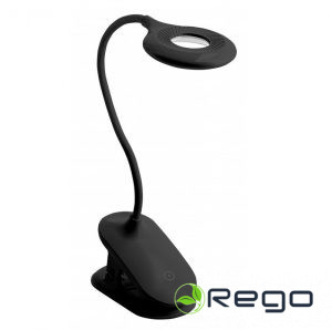 GTV Galda lampa RINGO, 4W, 200lm., 3000K-6000K, melna LB-RIN4W-10-DEC