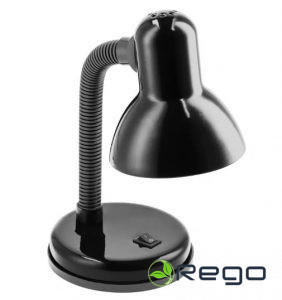 GTV Galda lampa RIO, 1*E27, melna (LB-RIOE27-20)