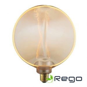 Hogert LD-G188GLOW-18 LED spuldze, 4 W, 190 lm, 1800K, AC220-240V, 320°