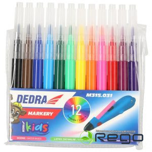Dedra M315.031 Rezerves marķieri KIDS M315.030, 12 gab. komplekts