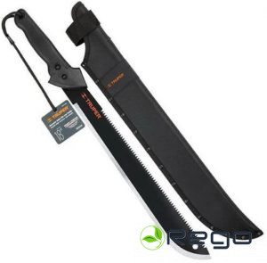Truper Divkāršās asmens mačete ar lieta rokturi un futlāri, 46cm (MACH-18X)