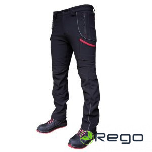 Pesso Softshell bikses Nebraska, melnas, C46 (NEBRASKAJ46)