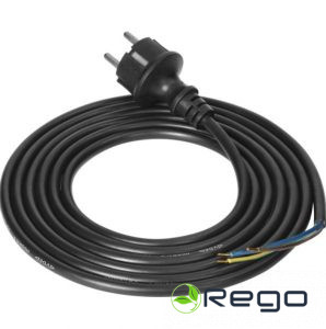 Orno savienojuma kabelis ar kontaktdakšu, 3x1,5mm2, 3m OR-AE-13285/3M