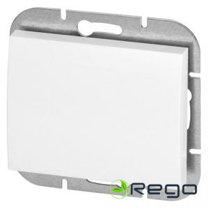 Orno iebūvējams vienpola slēdzis Onyx, 10A, 250V, WP-1O, balts OR-OE-7500/W