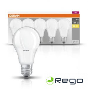 Osram LED Spuldze BASE CLA60 8.5W/827 E27 5gb