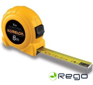 Komelon Eco Measuring tape 8m x 125mm (PEN85)