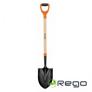 Truper lāpsta ar D formas rokturi, 120cm (PRY-PL)