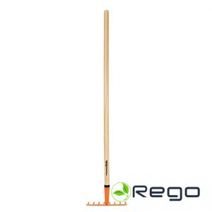 Truper Bērnu dārza grābeklis ar koka kātu 106cm (R8M-KID)