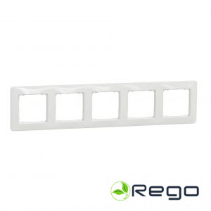 Schneider Rāmis 5-v balts SEDNA Design (SDD311805)