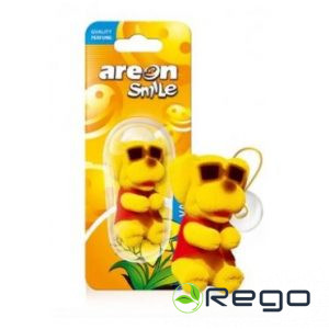 Areon auto gaisa atsvaidzinātājs Smile toy Yellow Dog-vanilla (AREASB05)