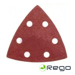 Dedra DED794571 Trijstūrveida smilšpapīrs K60, 80x80x80mm, 5gab.