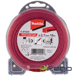 Makita trimmeraukla 2.7mm/15m sarkana (E-01828)