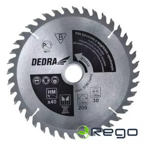 Dedra H20524 Zāģripa 205x24x30mm kokam
