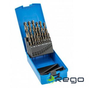 Hogert HT6D800 Metāla urbju komplekts 1-13mm 25gab. HSS