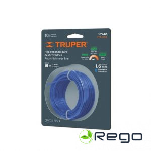 Truper Apaļā trimmera aukla 1,6 mm / 15 m (HTA-65B)