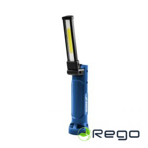 Dedra L1030 Saliekamais lukturītis 200lm, balta + sarkana gaisma, 1200mAh akum.