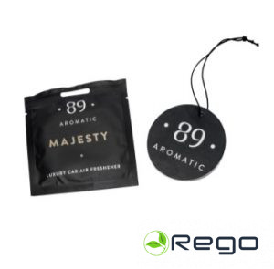 Aromatic 89 Piekaramais papīra gaisa atsvaidzinātājs Majesty