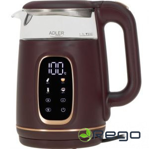 Adler AD 1305BU Elektriskā tējkanna ar temperatūras kontroli 1.7L, 2200W