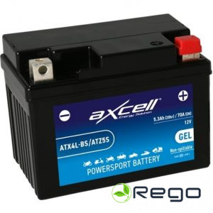 Axcell Akumulators GEL 5Ah 70A -/+ 12V 113x70x85mm (AXC200026/ATX4L-BS)