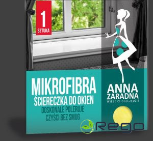 AZ Mikrofibras lupatiņa stiklam 32x32cm 1gb AZ2602