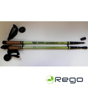 Nūjošanas nūjas Nordic Walk SBAK006 tumši sarkanas