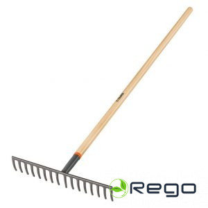 Truper Dārza grābeklis ar koka rokturi 152cm, 16 zari (R-16M)
