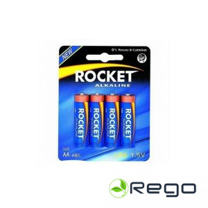 LR6-4BB (AA) Blistera iepakojumā 4gb Rocket LR06BL4