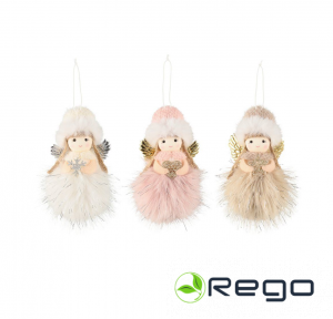 Winteria rotājums Angel Girl 13cm 1gab