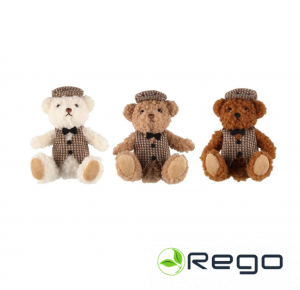 Winteria lācis Teddy Bear 12cm 1gab