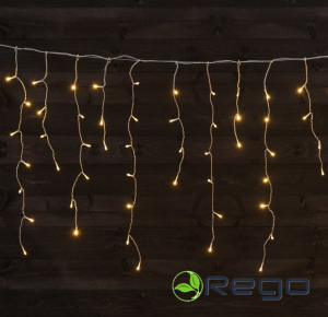 Finnlumor Ziemassvētku lāstekas 1000LED silti balta 20m