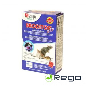 Broditop žurku un peļu ēsma graudi. 150gr.