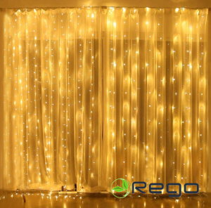 Springos Ziemassvētku LED lampiņu aizkars CL4020 200LED